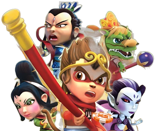 Lucky365 jackpot artwork with Monkey King characters